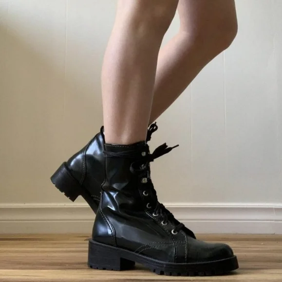Zara Military Combat Boots